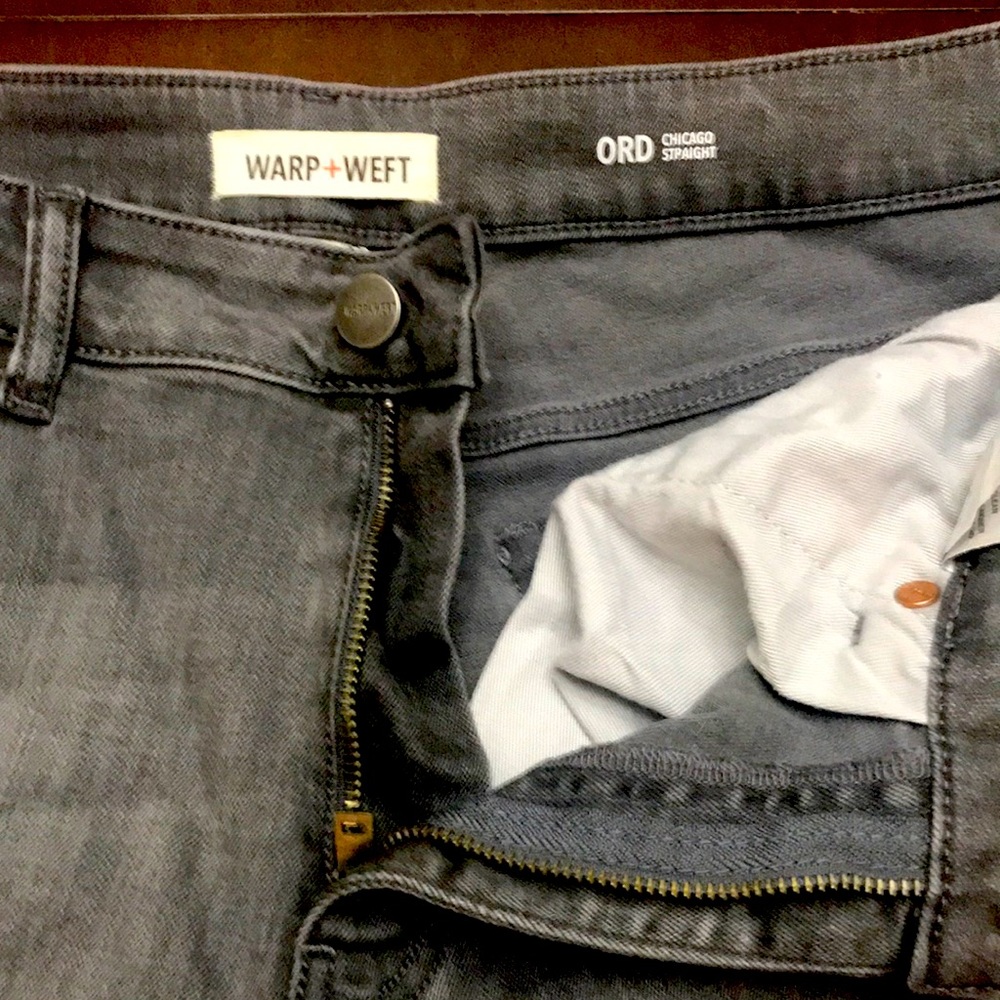 Warp n Weft Gray Straight leg Denim